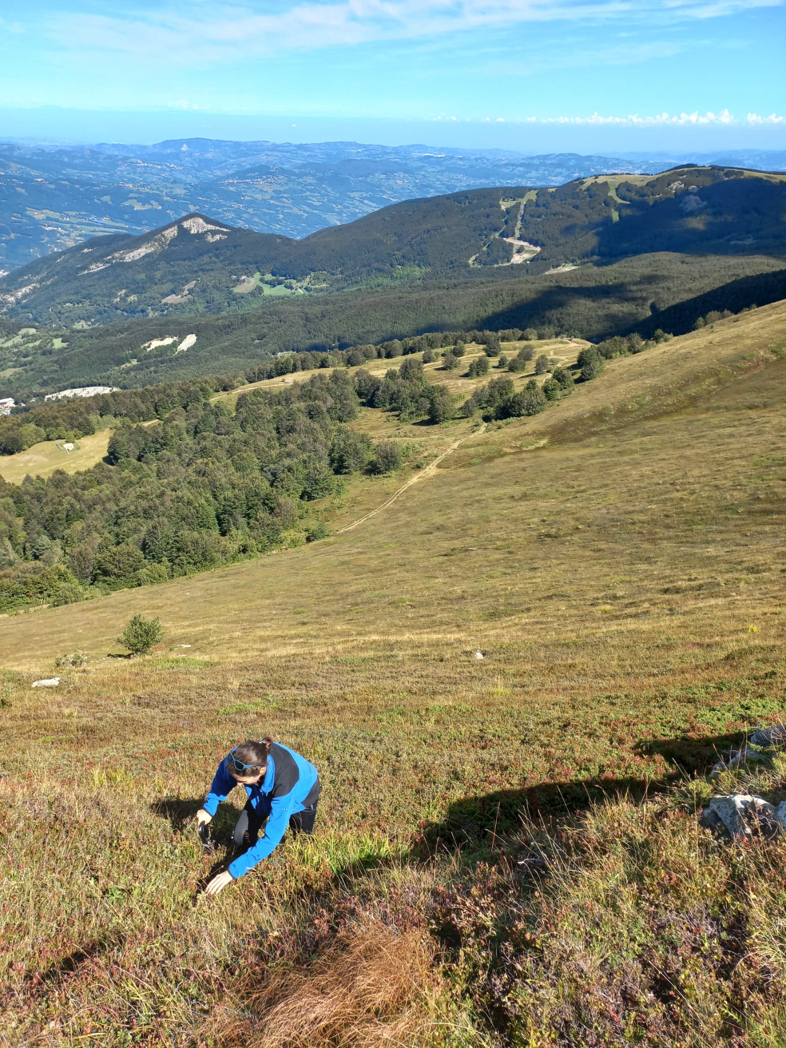 fotografia del Monte Cimone