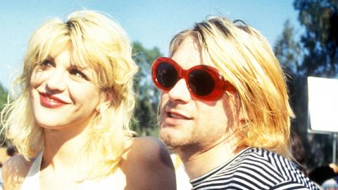 foto di Courtney Love e Kurt Cobain